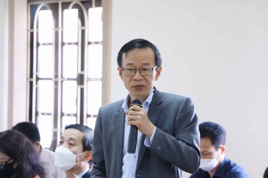 GS.TS Nguyễn Văn Minh - Hiệu trưởng Trường ĐH Sư phạm Hà Nội. Ảnh tư liệu: Đình Tuệ.