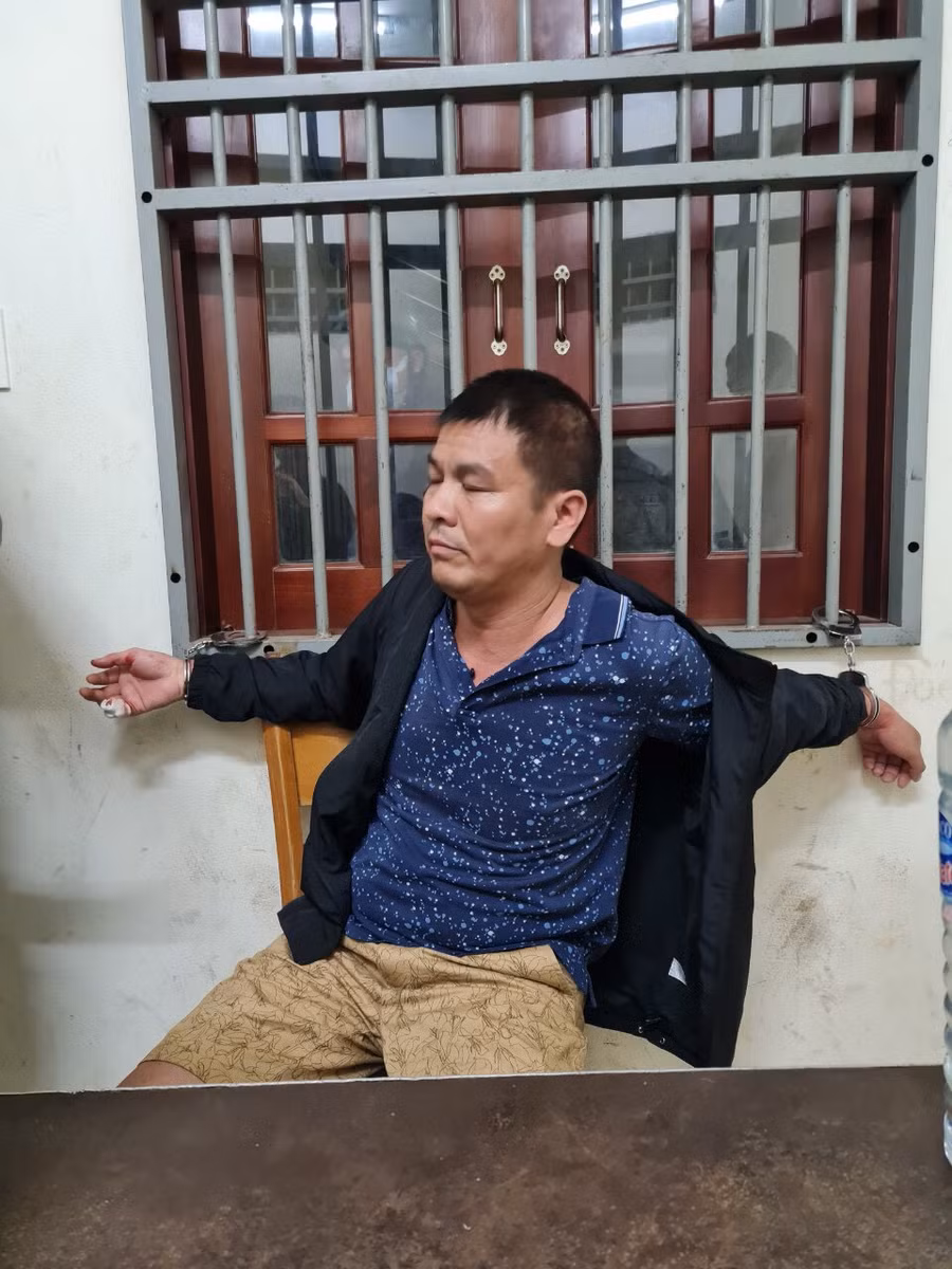 Yang Zhong Wu thời điểm bị bắt giữ.