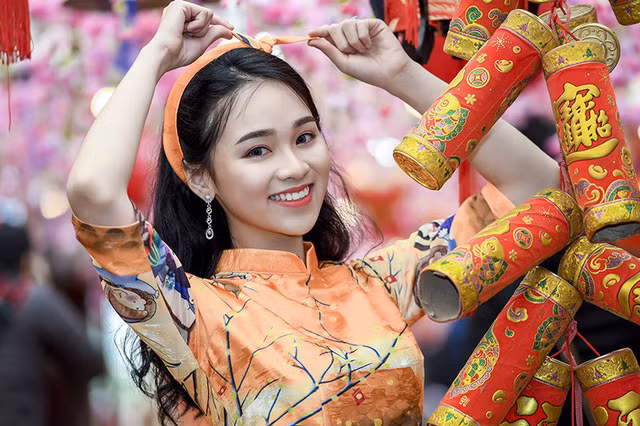 Tết này, Ngọc Anh sẽ ở bên gia đình với mong muốn tận hưởng sự ấm áp của tình thân sau một năm học tập và làm việc bận rộn.