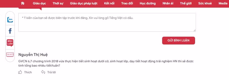Ảnh chụp màn hình trên Báo Giáo dục & Thời đại Điện tử. Ảnh chụp màn hình trên Báo Giáo dục & Thời đại Điện tử.
