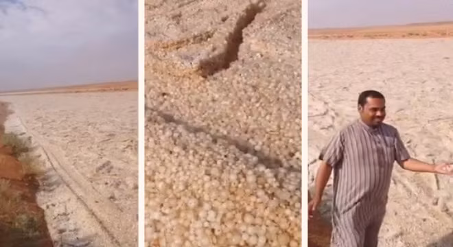 Giải mã hiện tượng kỳ bí “dòng sông cát” chảy giữa sa mạc