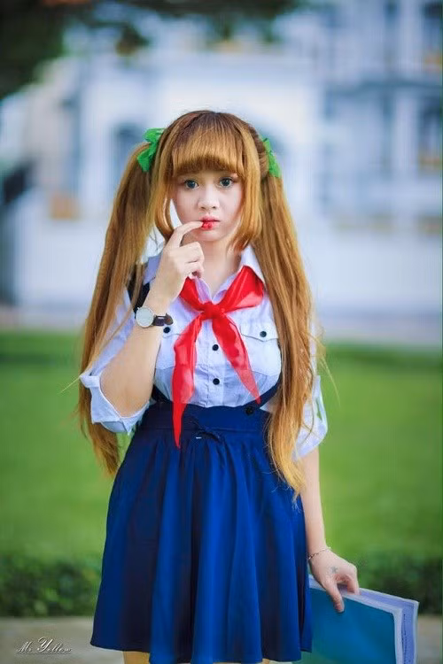 Nhiều người còn nhầm tưởng Tuyết Mai là một học sinh, bởi ngoại hình nhỏ nhắn, baby dễ thương.