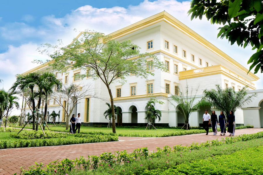 Một góc khuôn viên Trường TTU