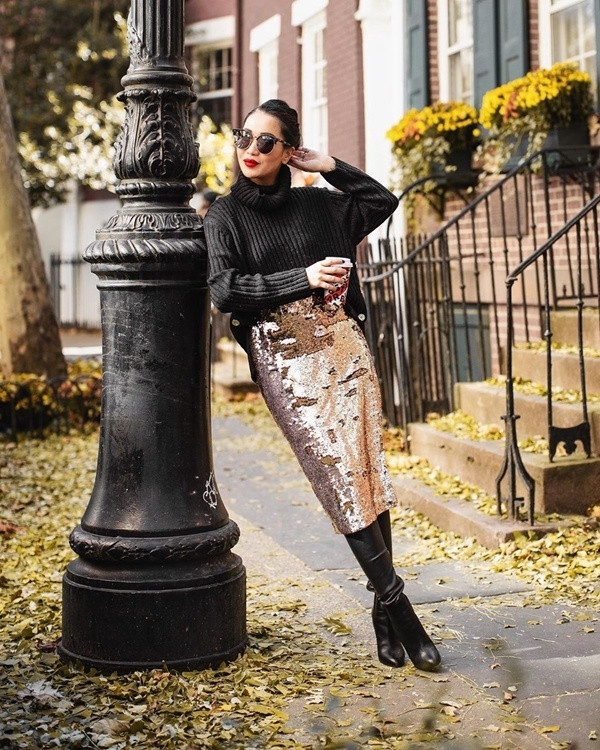 1001 cách mix áo len đẹp "lịm tim" cho mùa Đông ảnh 9 Instagram tuần qua: