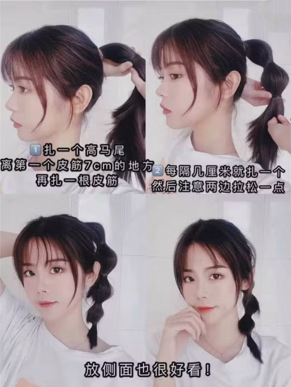 tóc đẹp, kiểu tóc dễ làm