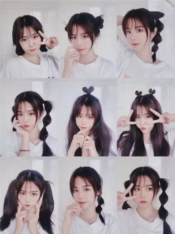 tóc đẹp, kiểu tóc dễ làm