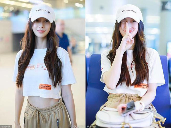 Angelababy xuất hiện đẳng cấp, ngập tràn hàng hiệu tại sân bay ảnh 6 Angelababy xuất hiện đẳng cấp, ngập tràn hàng hiệu tại sân bay ảnh 6