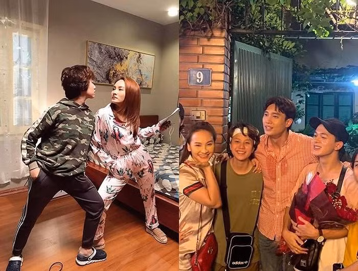 Ảnh hậu trường hài hước ít người biết phim "Về nhà đi con" ảnh 19