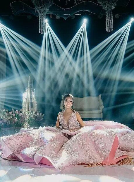 Danica đã mời một đội ngũ nhân viên hùng hậu để giúp cô tổ chức thành công bữa tiệc này.