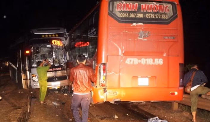 Hiện trường vụ tai nạn