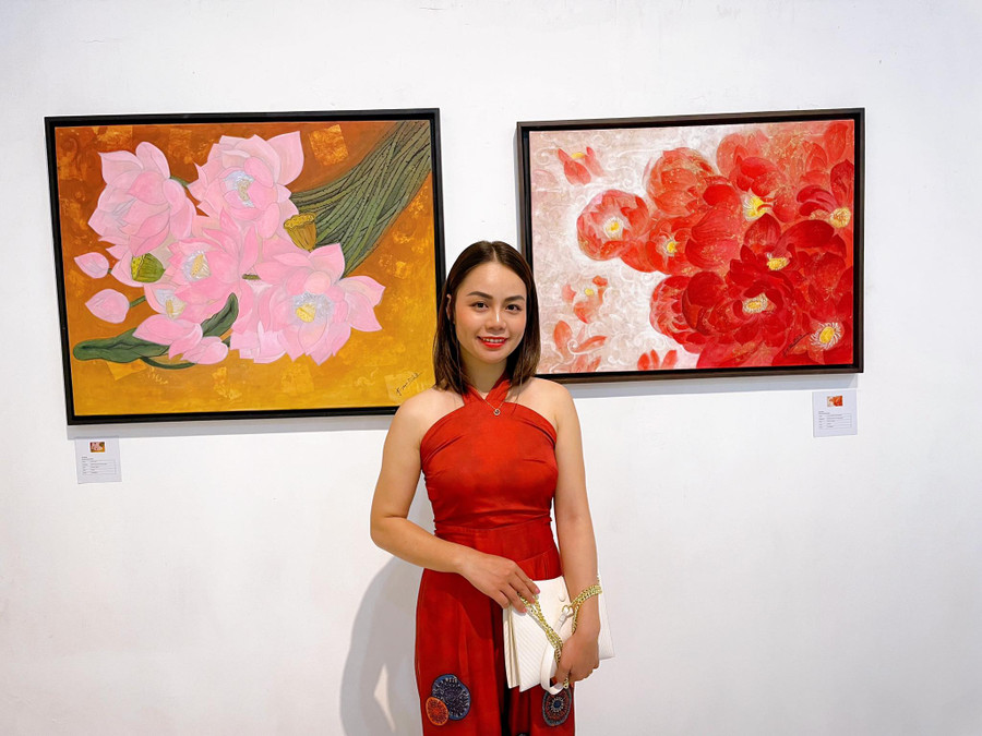 Họa sĩ Hương Giang Hoàng.