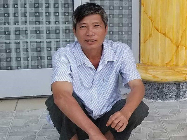 Ông Dữ (nguyên đơn) trước giờ xử phúc thẩm.