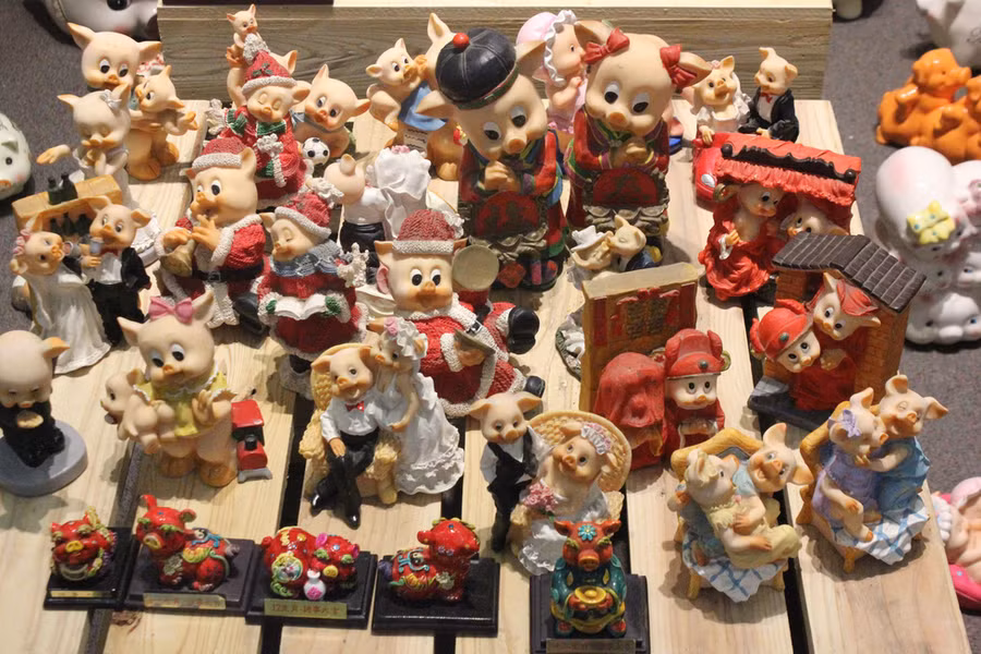 Ngắm đàn heo độc đáo ngàn con của nhà sử học Dương Trung Quốc - Ảnh 15.