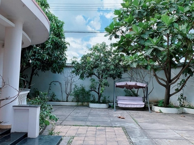 Ngưỡng mộ khu vườn rợp bóng cây xanh của Việt Trinh ảnh 3