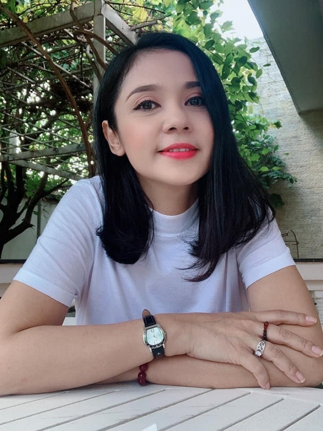 Ngưỡng mộ khu vườn rợp bóng cây xanh của Việt Trinh ảnh 12