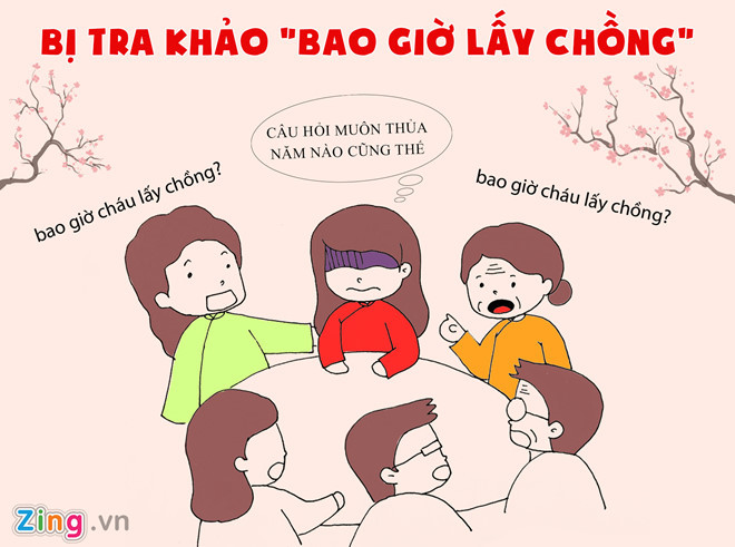 Những câu hỏi khiến hội gái ế ám ảnh mỗi khi Tết đến Xuân về ảnh 3 Bao giờ lấy chồng và những nỗi sợ của hội gái ế trong ngày Tết-3