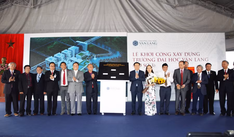 Lễ khởi công xây dựng cơ sở 3 Trường ĐH Văn Lang