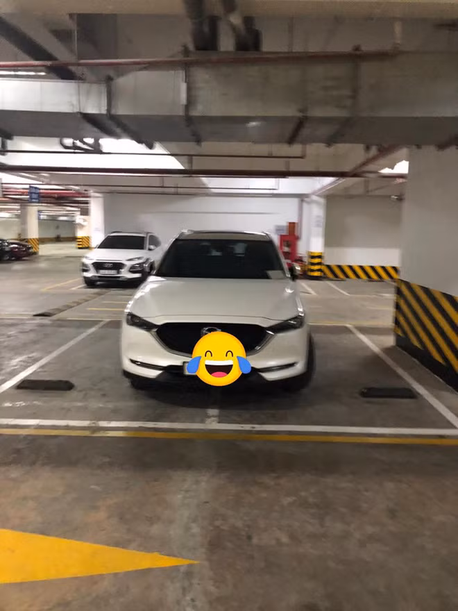 Hôm sau, chủ nhân chiếc xe vẫn lặp lại hành động tương tự.