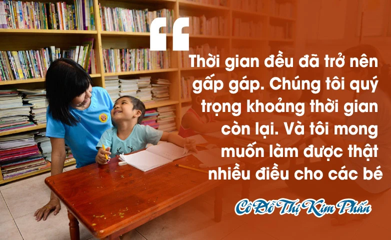 Cô giáo ròng rã 10 năm “mở cửa thiên đường” cho trẻ ung thư