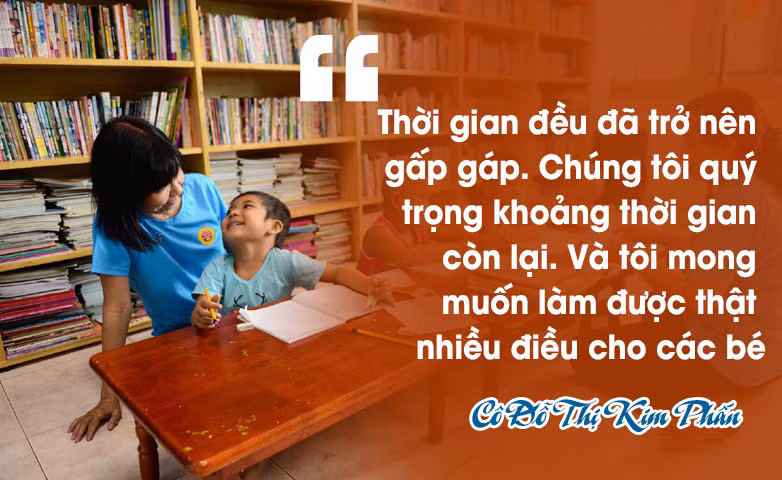 Cô giáo ròng rã 10 năm “mở cửa thiên đường” cho trẻ ung thư