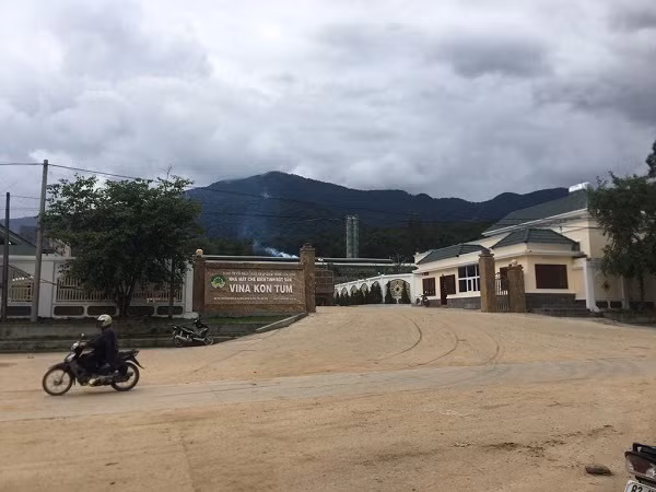 Trụ sở Nhà máy chế biến tinh bột sắn Vina Kon Tum 