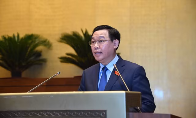 Chủ tịch Quốc hội Vương Đình Huệ khai mạc kỳ họp thứ 2, Quốc hội khóa XV.