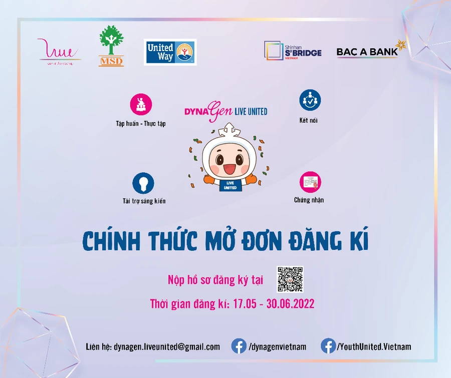 Cơ hội tham gia chương trình phát triển thanh niên tại Hà Nội và TP. Hồ Chí Minh