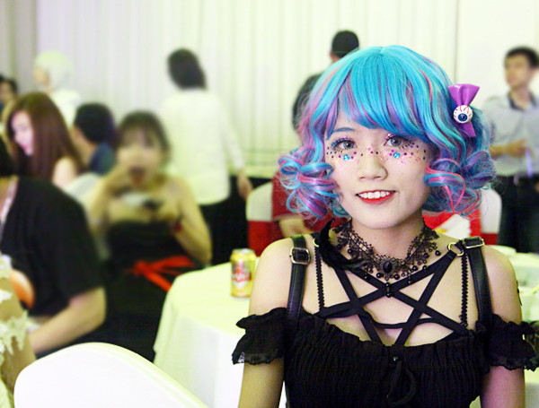 Nữ sinh đáng yêu học ngành thời trang, đam mê cosplay ảnh 9 Nữ sinh ĐH Mỹ thuật công nghiệp nổi bật trong đêm tiệc Cosplay Night.