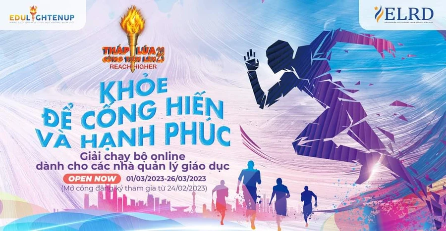 Khởi động giải chạy cho các nhà quản lý giáo dục