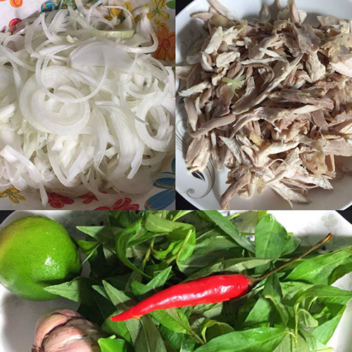 Nộm gà xé phay chống ngán - 1