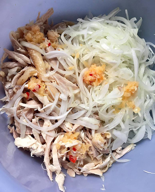 Nộm gà xé phay chống ngán - 2