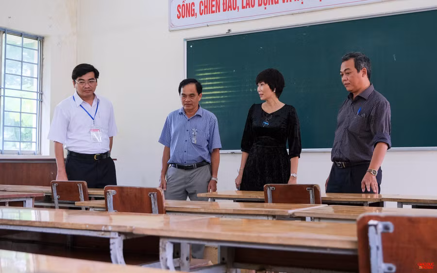 Trường học đảm bảo cơ sở vật chất và các điều kiện dạy học cho năm học mới. Ảnh minh hoạ.