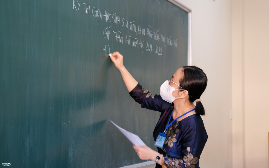 Kỳ thi chọn học sinh giỏi Toán, KHTN bằng Tiếng Anh, Tiếng Pháp cấp thành phố năm học 2021-2022 sẽ công bố kết quả vào ngày 22/8.