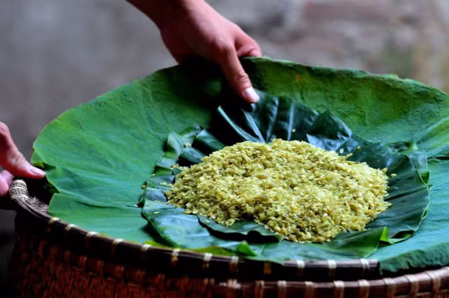 Ảnh: Facebook trang cốm Làng Vòng