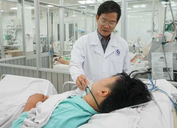 Bệnh nhân hiện hồi phục sức khoẻ tốt. Ảnh: H.H