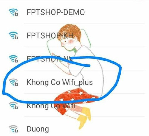 Đã bảo là không có wifi rồi. nhung-ten-wifi-chat-nhat-viet-nam-2