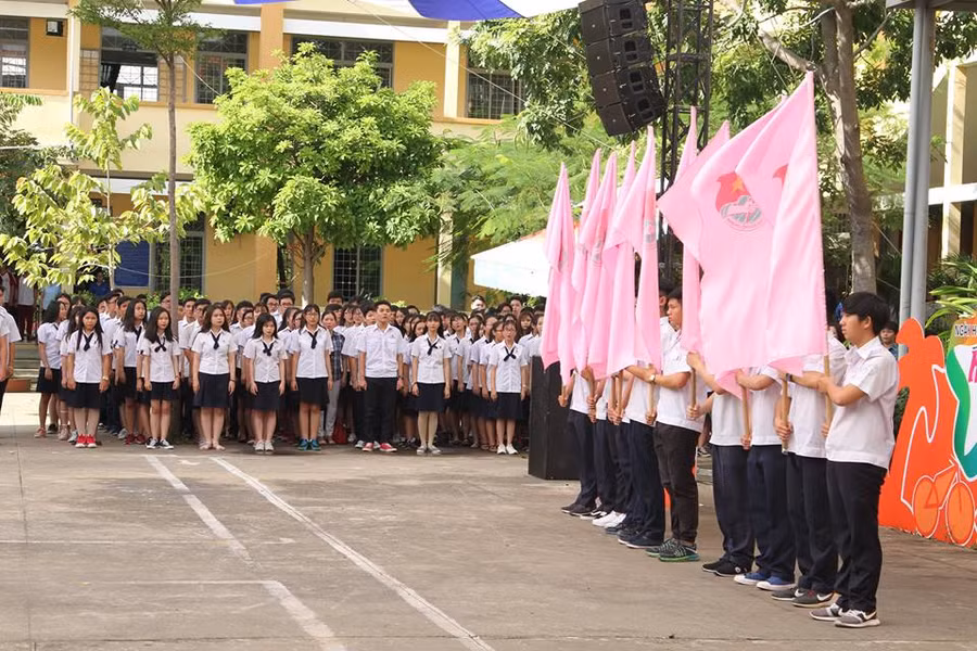 Khi thức khai mạc ngày hội “tôi 18”