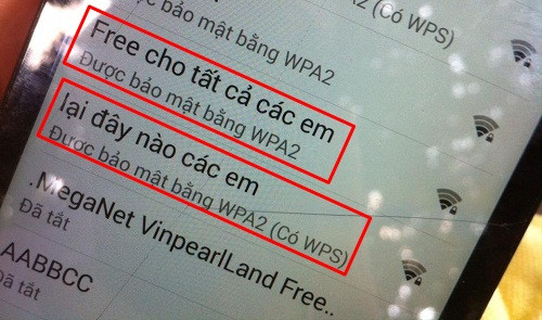 Miễn phí cho tất cả các em nhưng vẫn cần mật khẩu. nhung-ten-wifi-chat-nhat-viet-nam-3