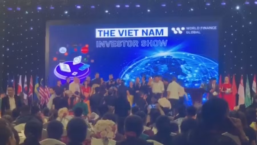 Buổi hội thảo của nhóm người nước ngoài không được cơ quan chức năng có thẩm quyền cấp phép.