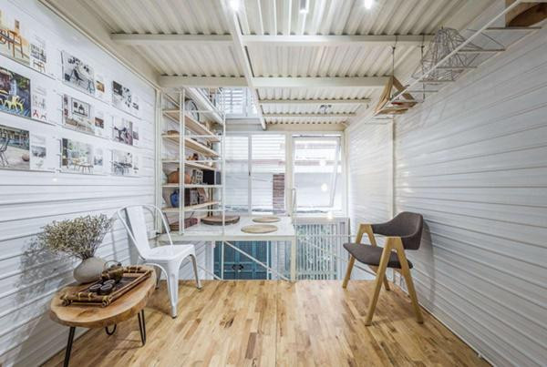 Căn nhà 10m2 ở Hà Nội xây không tốn 1 viên gạch đẹp mê ly, ai nhìn cũng choáng ảnh 8 ha noi: can nha 10m2 xay khong ton 1 vien gach van dep me ly, ai nhin cung choang - 8