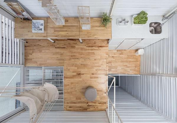 Căn nhà 10m2 ở Hà Nội xây không tốn 1 viên gạch đẹp mê ly, ai nhìn cũng choáng ảnh 17 ha noi: can nha 10m2 xay khong ton 1 vien gach van dep me ly, ai nhin cung choang - 17