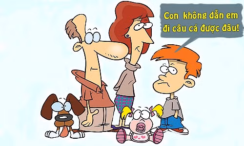 Tối cười: Nguyên nhân không thể mang theo em gái khi đi câu cá - Hình 1