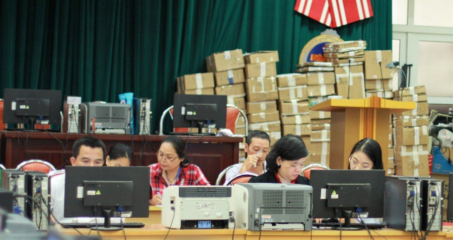 thi thpt quốc gia 2017, thi thpt quốc gia, tuyển sinh đại học 2017, chấm thi, phổ điểm