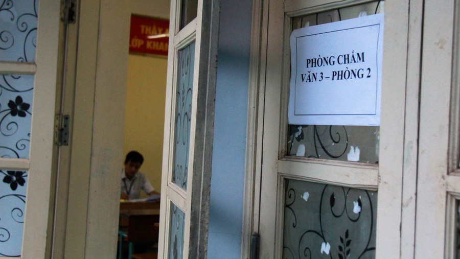 thi thpt quốc gia 2017, thi thpt quốc gia, tuyển sinh đại học 2017, chấm thi, phổ điểm