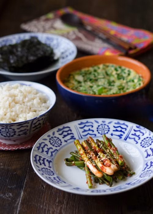 cach muoi kim chi hanh la chuan vi xu han