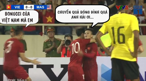 Song Hải lên tiếng là có ngay bàn thắng. Song Hải lên tiếng là có ngay bàn thắng.