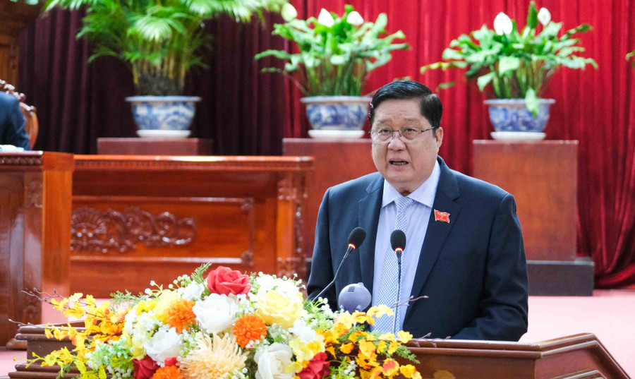 Ông Phạm Văn Hiểu, Chủ tịch HĐND TP Cần Thơ phát biểu tại kỳ họp. Ông Phạm Văn Hiểu, Chủ tịch HĐND TP Cần Thơ phát biểu tại kỳ họp.