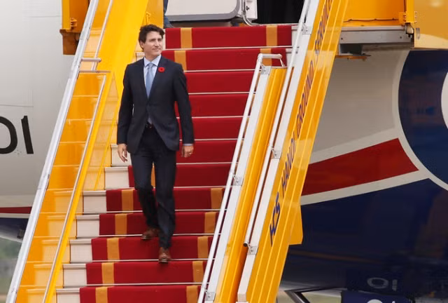 Thủ tướng Canada Justin Trudeau đến Việt Nam.
