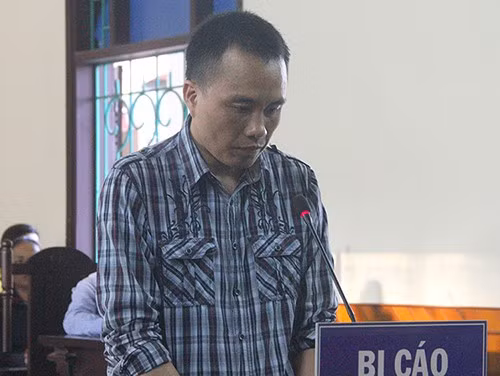  Bị cáo Quân tại tòa. Ảnh: Đức Hùng 