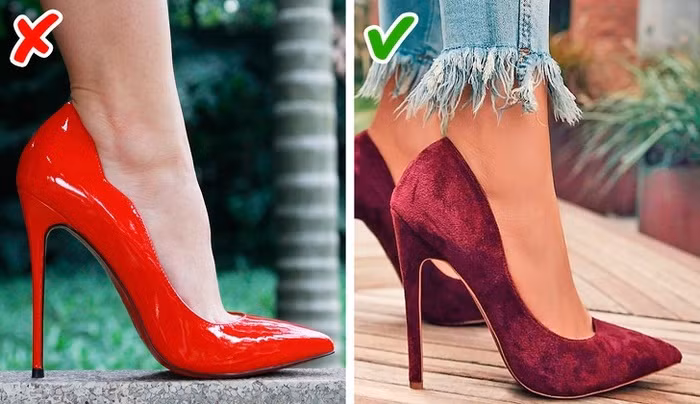 Chọn giày như vậy bảo sao không thể sang chảnh được